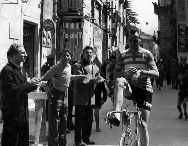 Sulmona 1950 - Donato al giro d'Italia